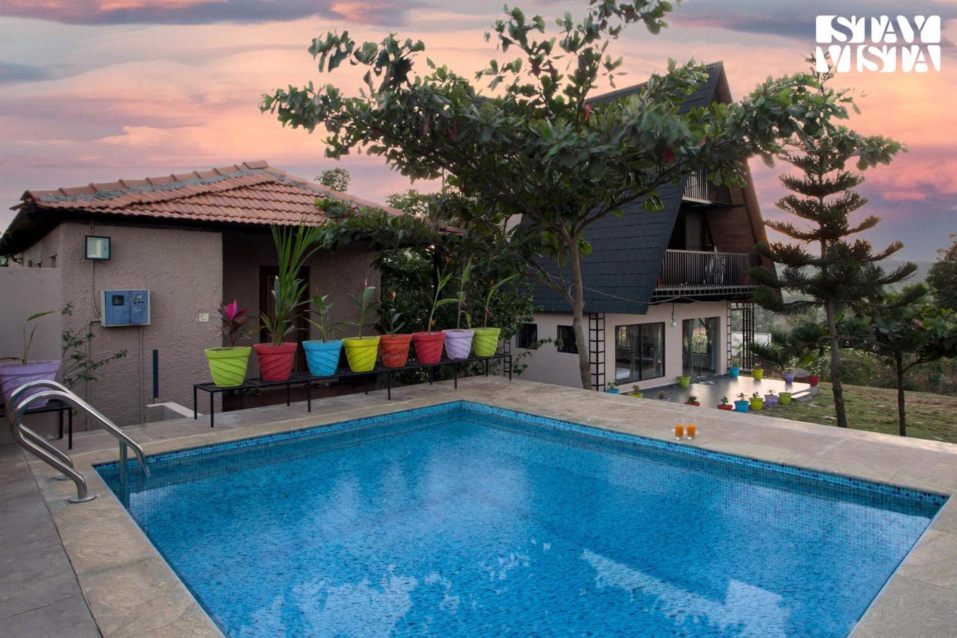 Stayvista At Hillside Harmony Pvt Pool & Free Breakfast Bangalore Exterior foto